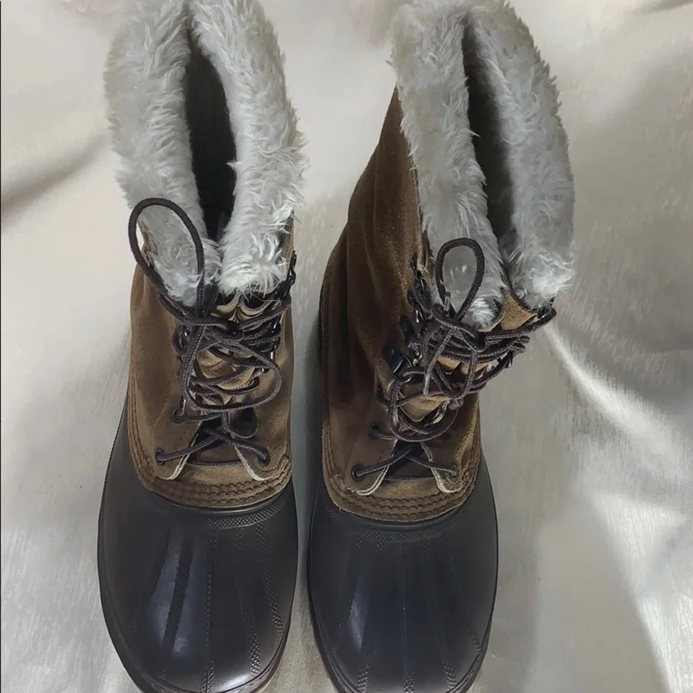 SOREL USA Kaufman Men’s Winter Snow Boots- Size 8-Made in USA